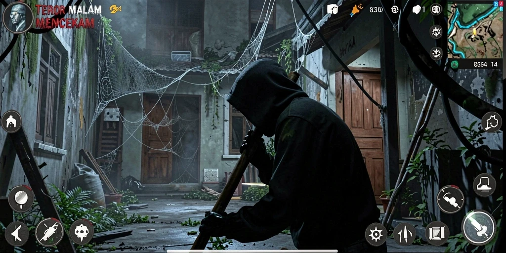Gameplay menegangkan dengan suasana Horror yang mengerikan.