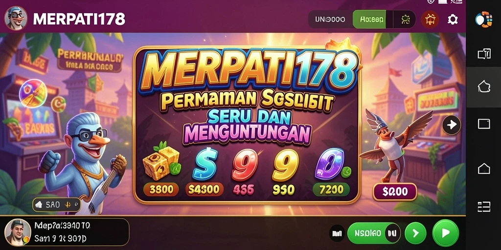 Tampilan gameplay slot yang mengesankan di MERPATI178.