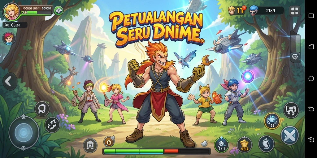 Tangkapan layar PG11 menampilkan aksi bertarung karakter Anime yang epik.