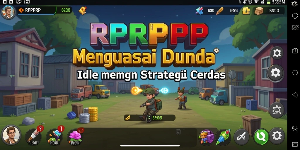 Tampilan gameplay <strong>RPRPRP</strong> yang menawan dan interaktif.