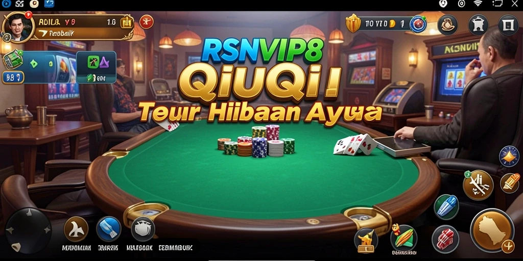 Menampilkan gameplay QiuQiu yang menarik dan seru.
